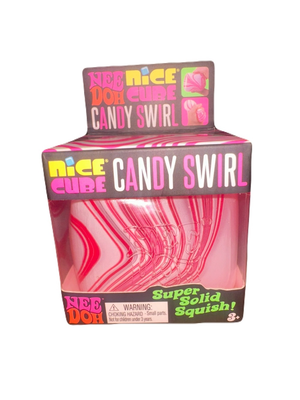 NeeDoh Candy Swirl Nice Cube NEW